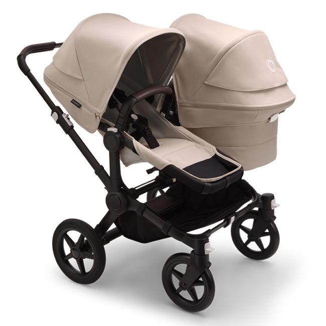 Bugaboo Donkey 5 Duo Completo Negro / Desert Taupe / Desert Taupe