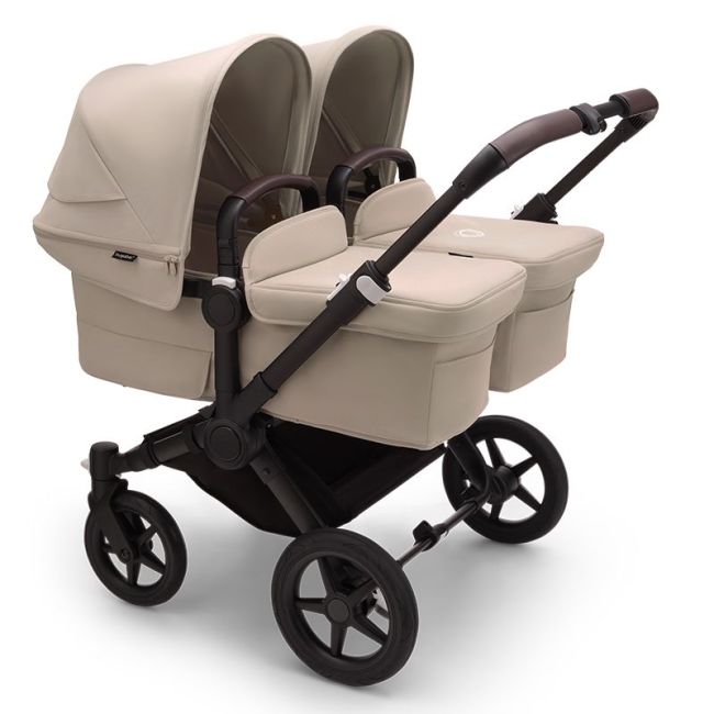 Bugaboo Donkey 5 Twin Completo Negro / Desert Taupe / Desert Taupe