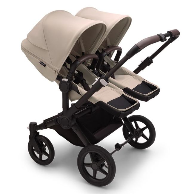 Bugaboo Donkey 5 Twin Completo Negro / Desert Taupe / Desert Taupe