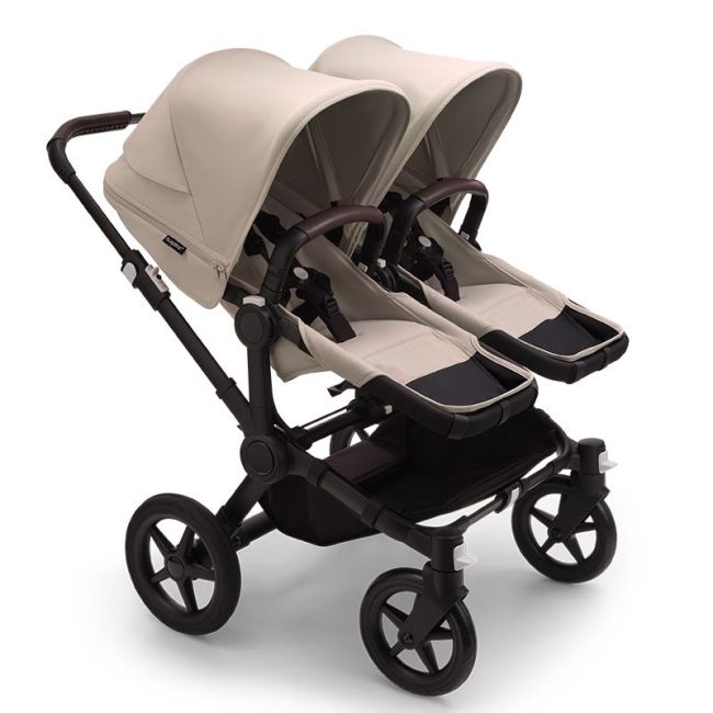 Bugaboo Donkey 5 Twin Completo Negro / Desert Taupe / Desert Taupe