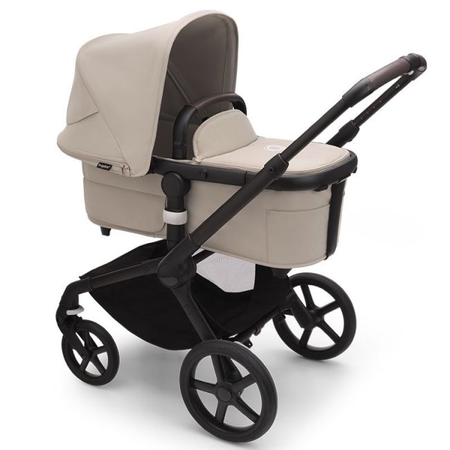 Bugaboo Fox 5 Kinderwagen Schwarz/Desert Taupe/Desert Taupe (Komplett)