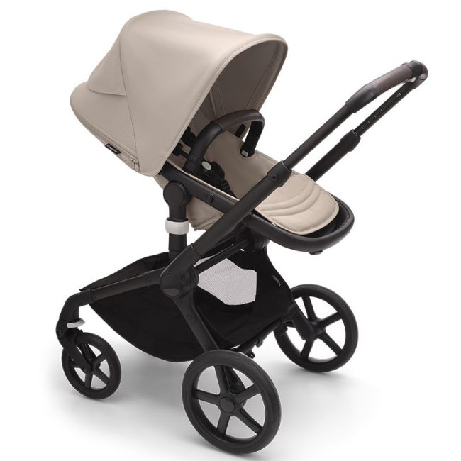 Bugaboo Fox 5 Kinderwagen Schwarz/Desert Taupe/Desert Taupe (Komplett)