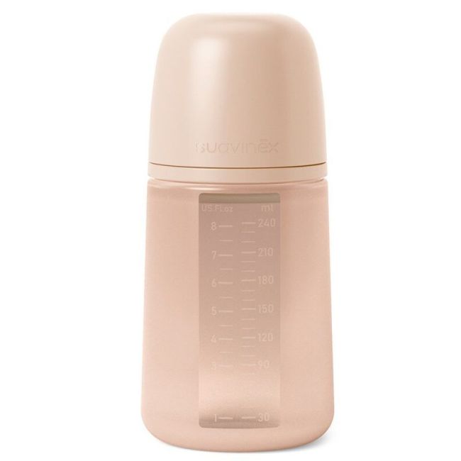 Biberon Fisiologico 240ml in Silicone SX Pro Nude SUAVINEX - 1