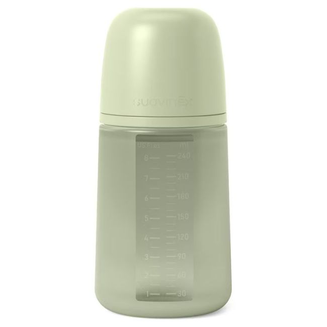 Biberon Physiologique 240ml Silicona SX Pro Vert SUAVINEX - 1