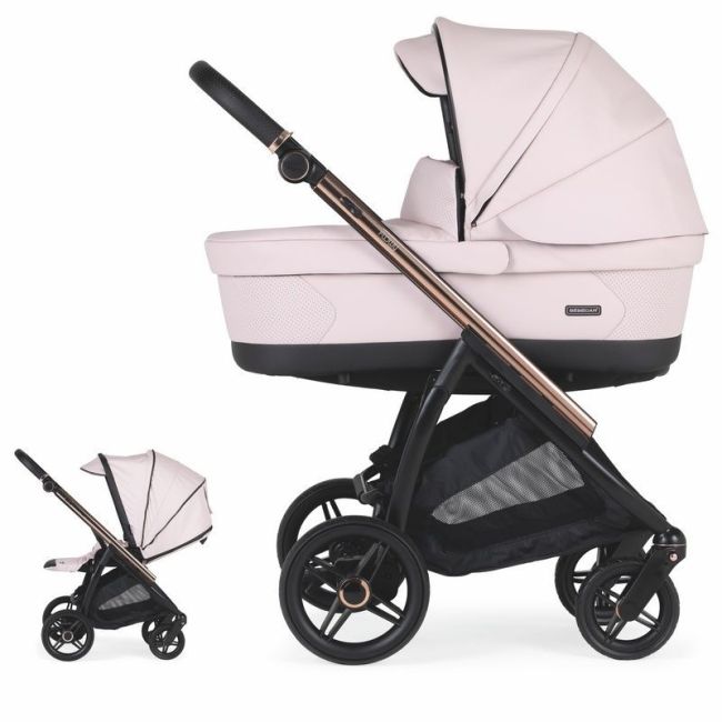 Poussette Bebecar Flowy KP-427 Mixte Fumé Rose/Noir BEBECAR - 1