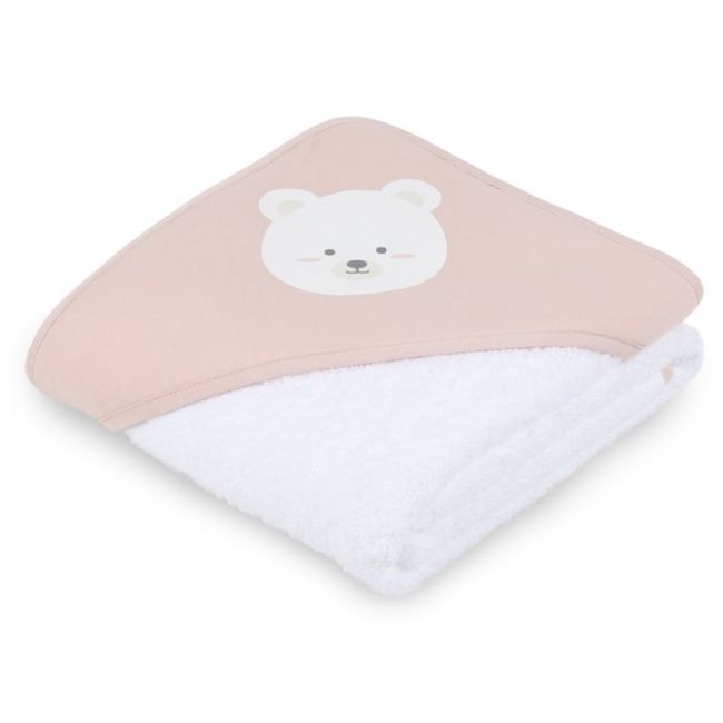 Cape de bain XL Pink Montana BONJOUR BEBE - 1