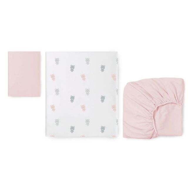 Lenzuolo per Mini Culla Pink Montana BONJOUR BEBE - 1