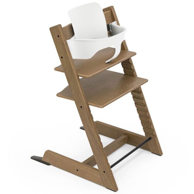 Seggiolone Stokke Tripp Trapp in Rovere Marrone - Sedia Evolutiva