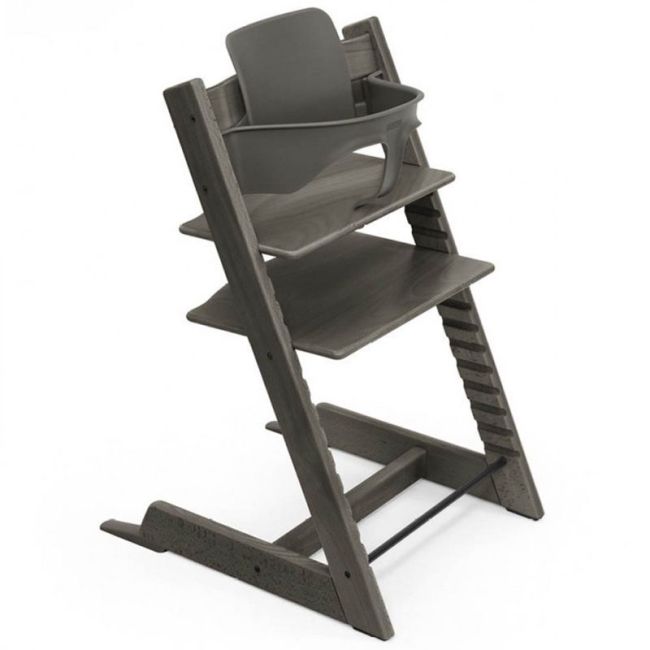 Seggiolone Evolutivo Stokke Tripp Trapp - Sedia Grigio Nebbia