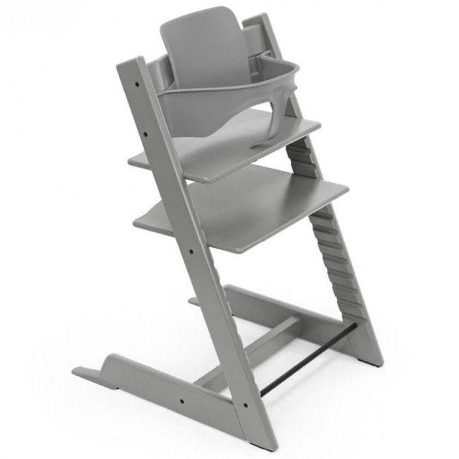 Seggiolone Evolutivo Stokke Tripp Trapp - Sedia Grigio Tempesta