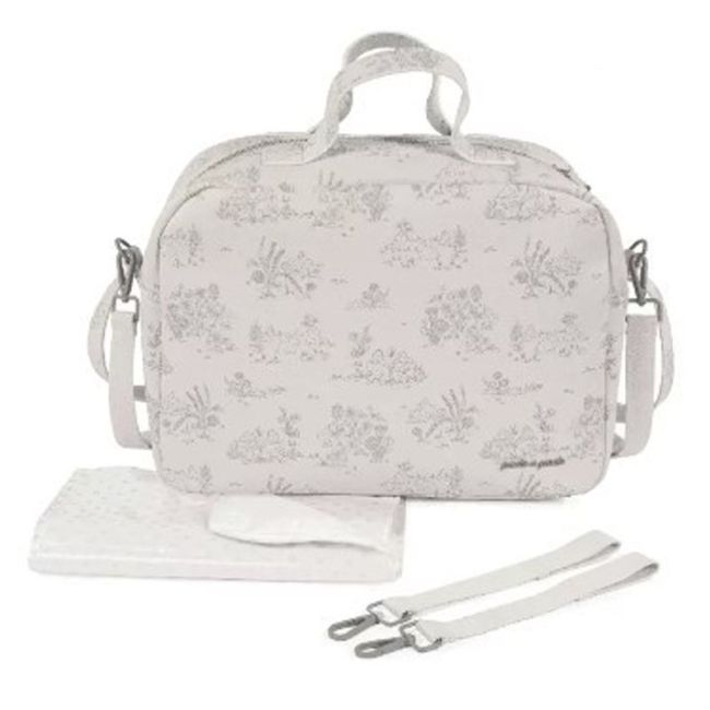 Borsa per il cambio Toile de Jouy Cream