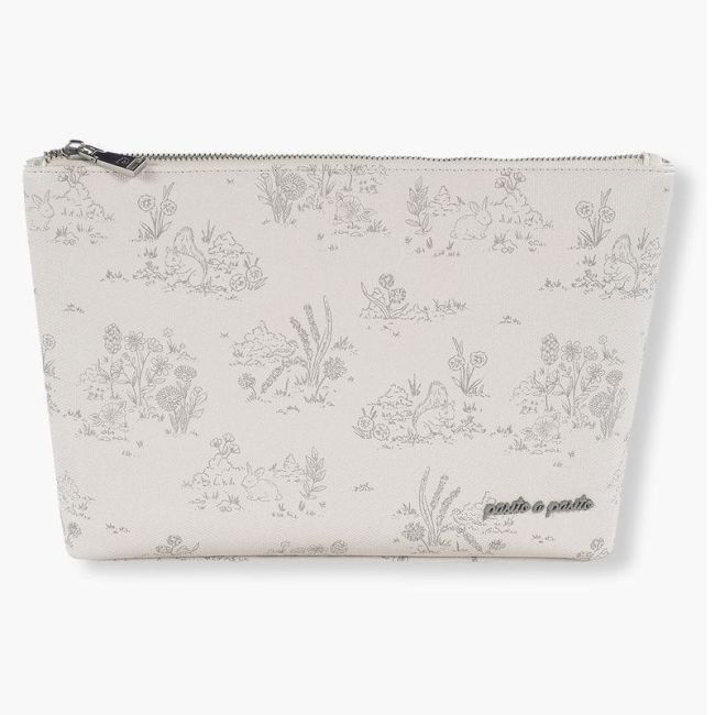 Neceser Toile de Jouy Cream