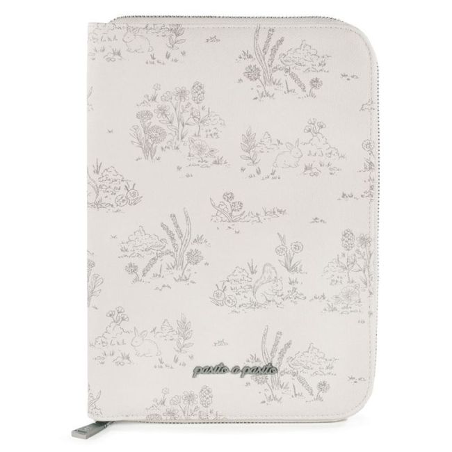 Dokumentenmappe Baby Toile de Jouy Cream