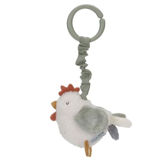 Poule Tire et Secoue Petite Ferme Pull and Shake