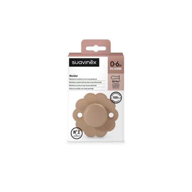 Sucette Wonder SX Pro en silicone 0-6M Cork