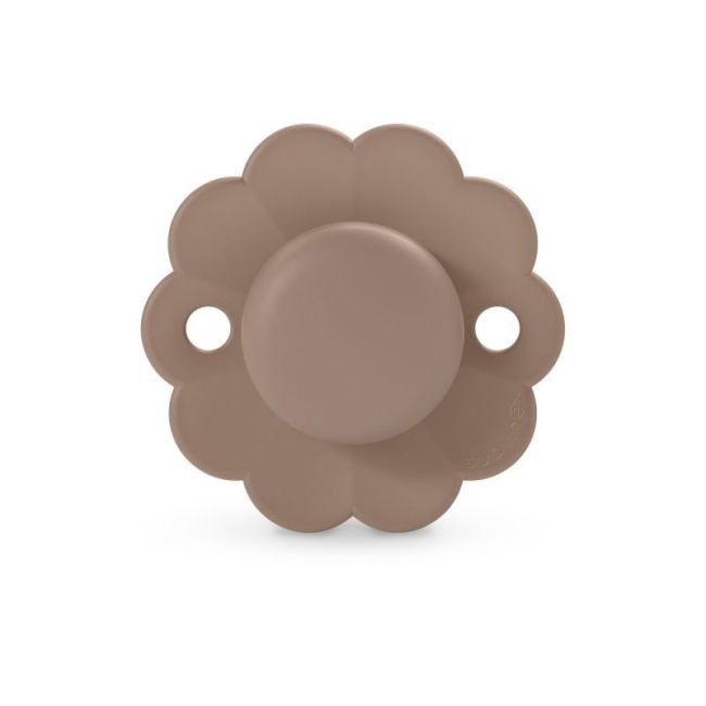 Sucette Wonder SX Pro en silicone 6-18M Raw Umber