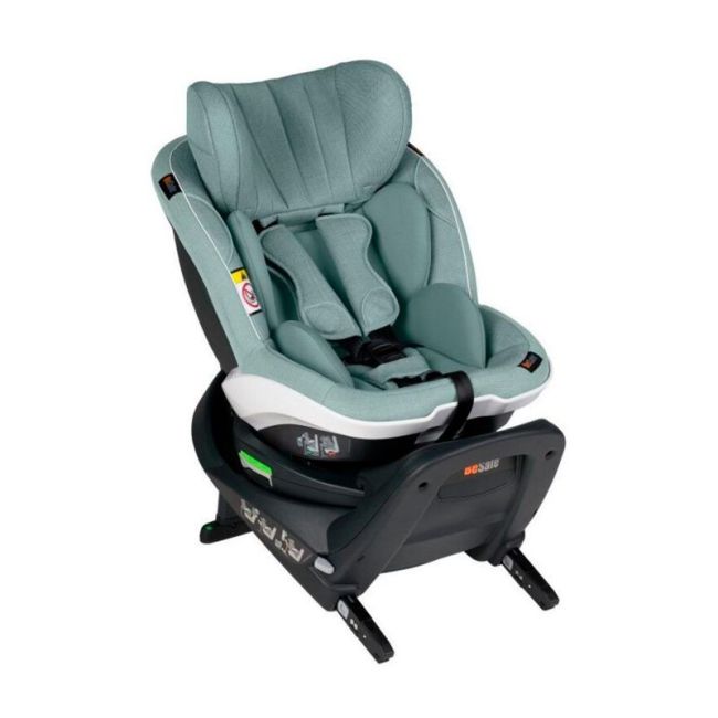 Seggiolino Auto Izi Turn B I-Size Melange Sea Green BESAFE - 4