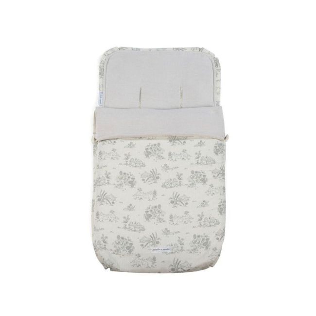 Sacca nanna 3 in 1 mezza stagione Toile de Jouy Cream