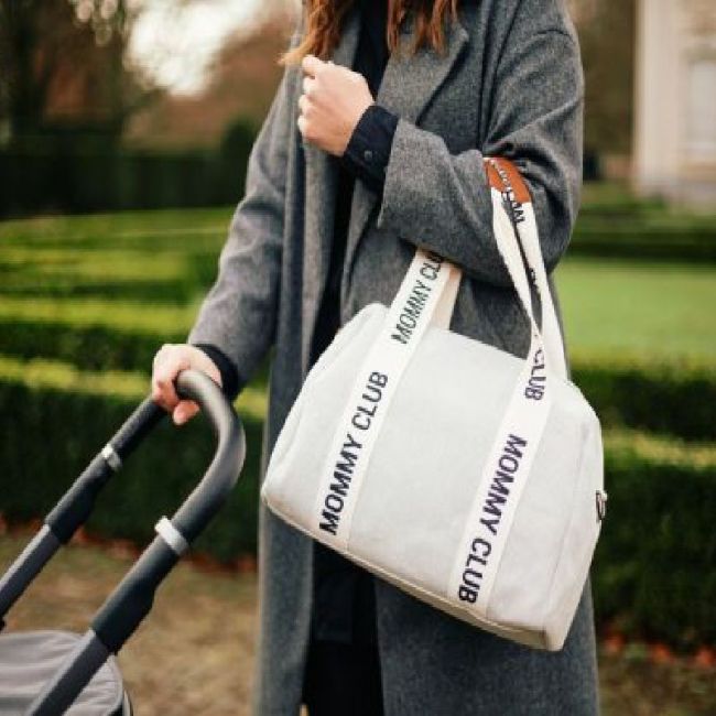 Sac à langer Mommy Club Signature Blanc Cassé