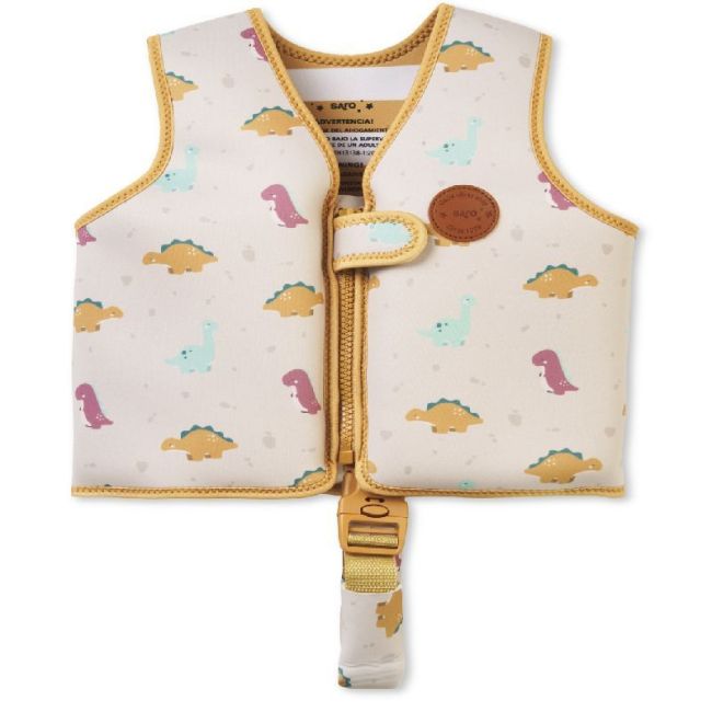 Gilet de flottaison d'apprentissage M 3-6 ans - Moutarde SARO - 1