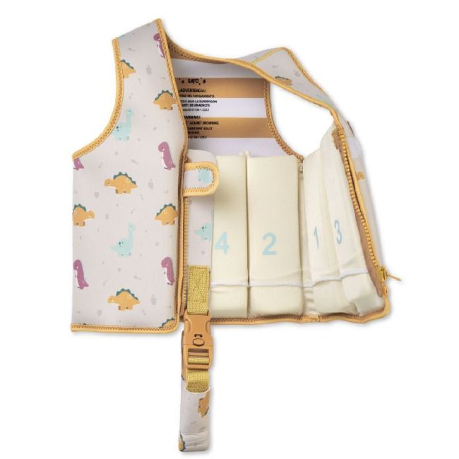 Gilet de flottaison d'apprentissage M 3-6 ans - Moutarde SARO - 3