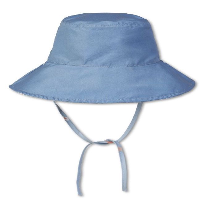 Bonnet avec protection solaire 0-6 mois - Bleu SARO - 2