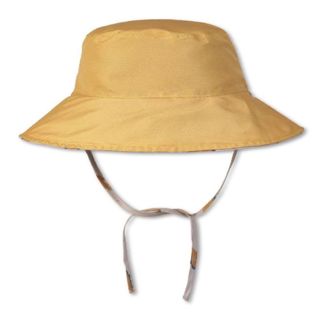 Cappello con Protezione Solare 0-6 Mesi - Senape SARO - 2