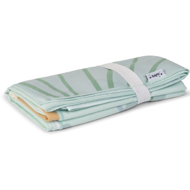 Serviette en microfibre - Vert chasse SARO - 2