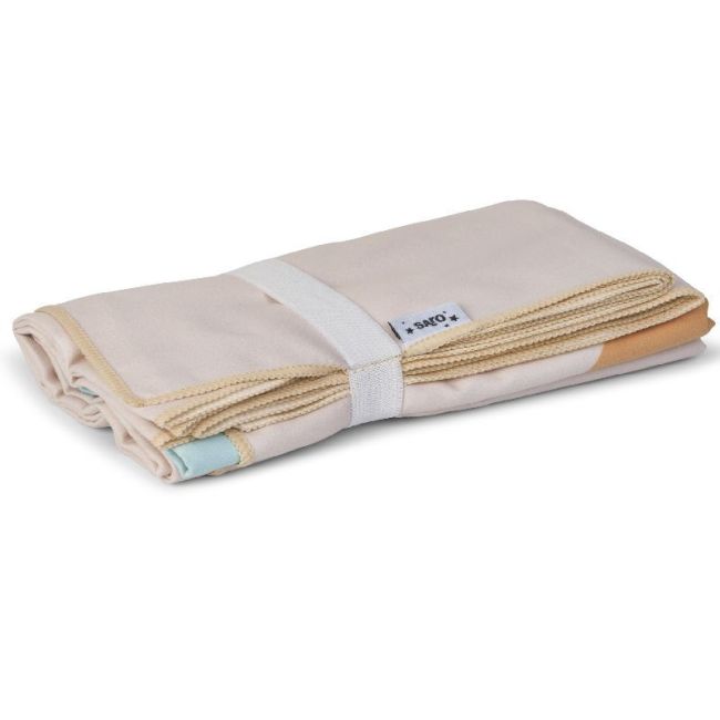 Serviette en microfibre - Moutarde SARO - 2