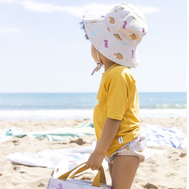 Cappello con Protezione Solare 0-6 Mesi - Mostarda SARO - 4