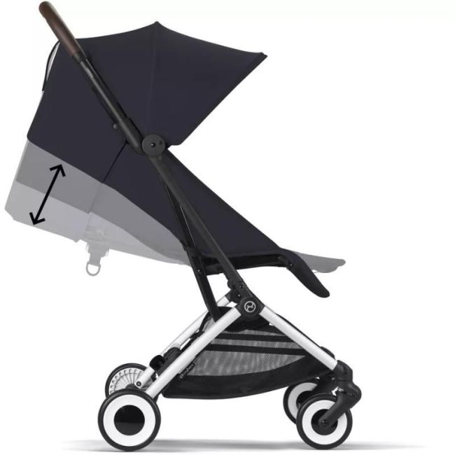 Kinderwagen Orfeo Silver - Navy Blue CYBEX - 1