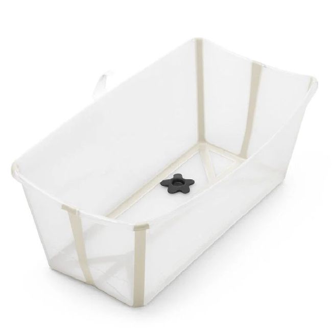 Vasca da bagno pieghevole per bambini Flexi Bath Sandy Beige STOKKE - 2