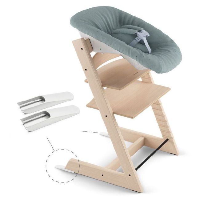 Set neonato grigio per Tripp Trapp di Stokke.