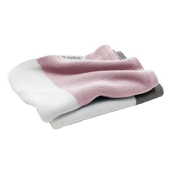 Coperta leggera in cotone Bugaboo, rosa pastello.