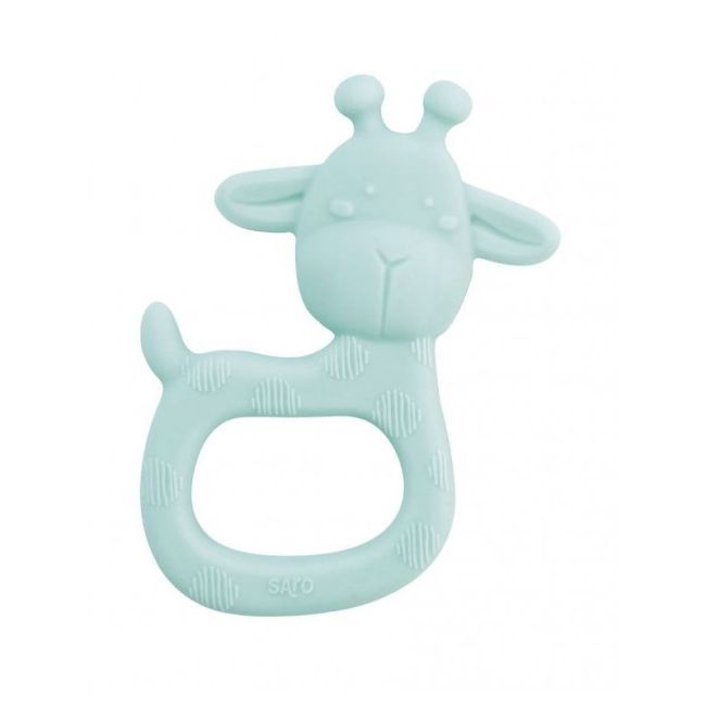 Dente di silicone Giraffe Party Menta