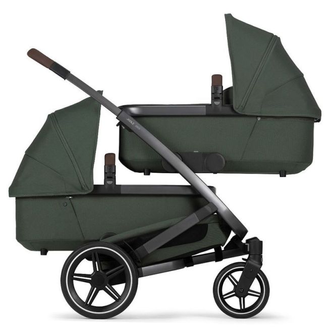 Poussette double complète Joolz Geo 3 Forest Green