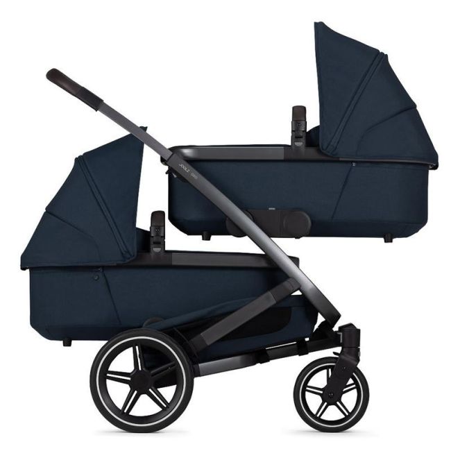 Carro gemellare completo Joolz Geo 3 Navy Blue