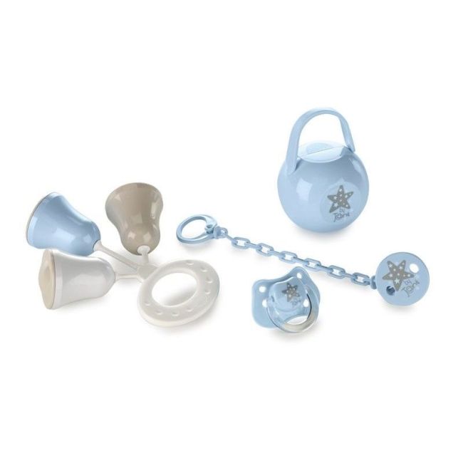 Set Regalo Ciuccio e accessori Star Aquarel Blue