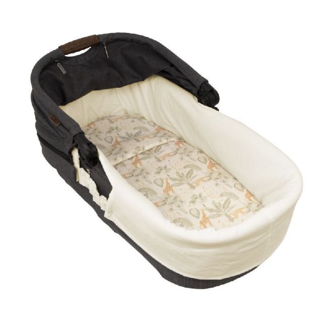 Couette + Oreiller Panier Imprimé Masai Bimbidreams - Beige