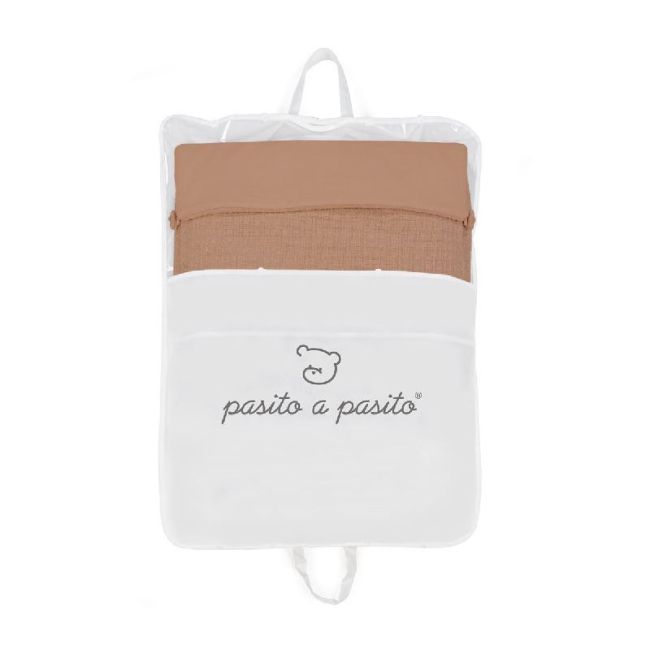 Tragetasche für Babyschale 3 in 1 Halbsaison Icon Pasito A Pasito - Karamell
