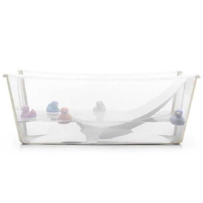 Set de Baignoire Pliable pour Bébé Flexi Bath Ocean Blue XL avec Siège Nouveau-Né STOKKE - 4