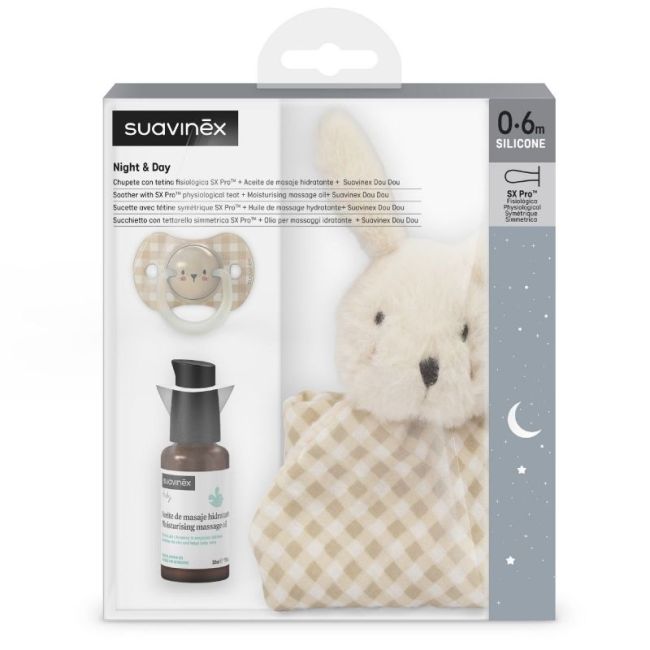 Ensemble cadeau Suavinex Jour & Nuit Lapin SUAVINEX - 1