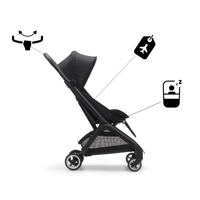 Poussette Bugaboo Butterfly Black Midnight