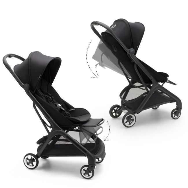 Poussette Bugaboo Butterfly Black Midnight