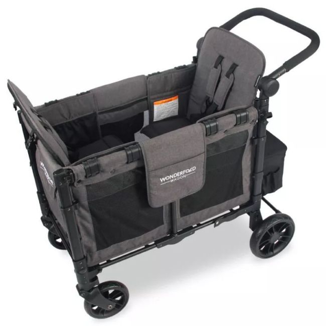 Cochecito Doppio Wonderfold W2 Elite - Grigio Carbone WONDERFOLD - 5