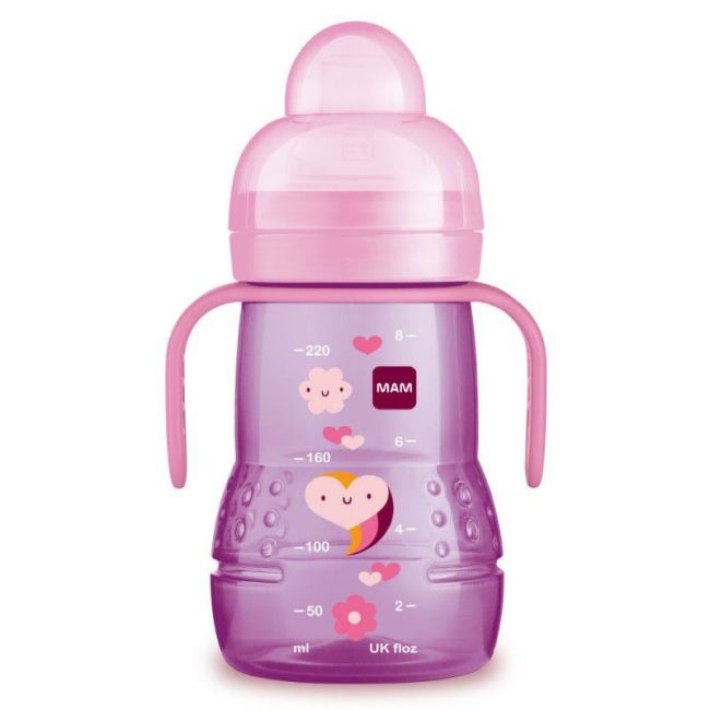 Biberon Lernbecher Trainer 220ml MAM - Rosa MAM BABY - 1