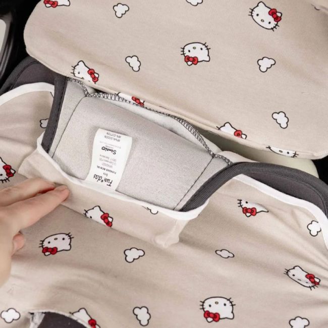 Fodera per Seggiolino Auto Britax Romer Kidfix I-Size - Hello Kitty FUNDAS BCN - 5