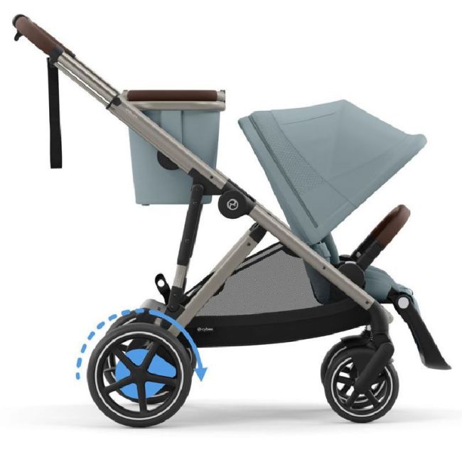 Poussette Électrique Cybex E-Gazelle S - Stormy Blue CYBEX - 1