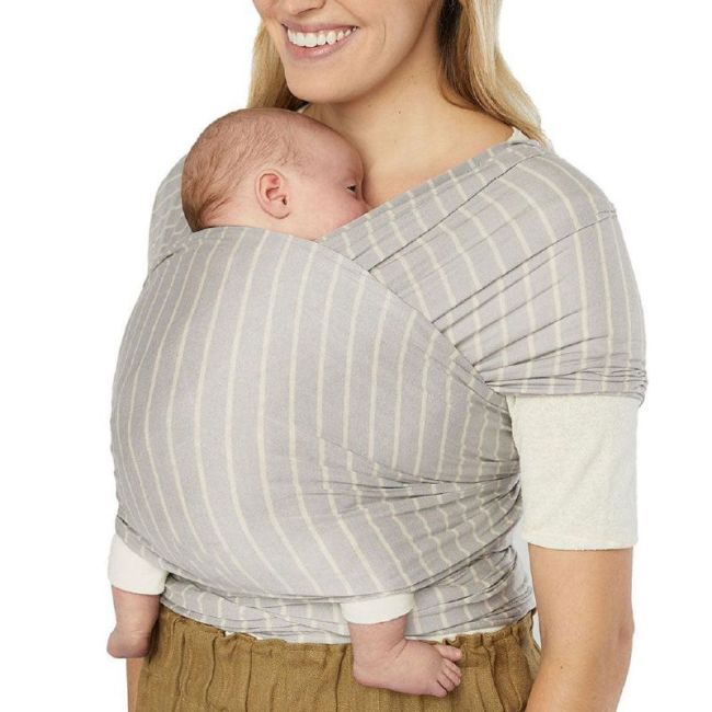 Fascia Aura Ergobaby - Righe Grigie ERGOBABY - 1