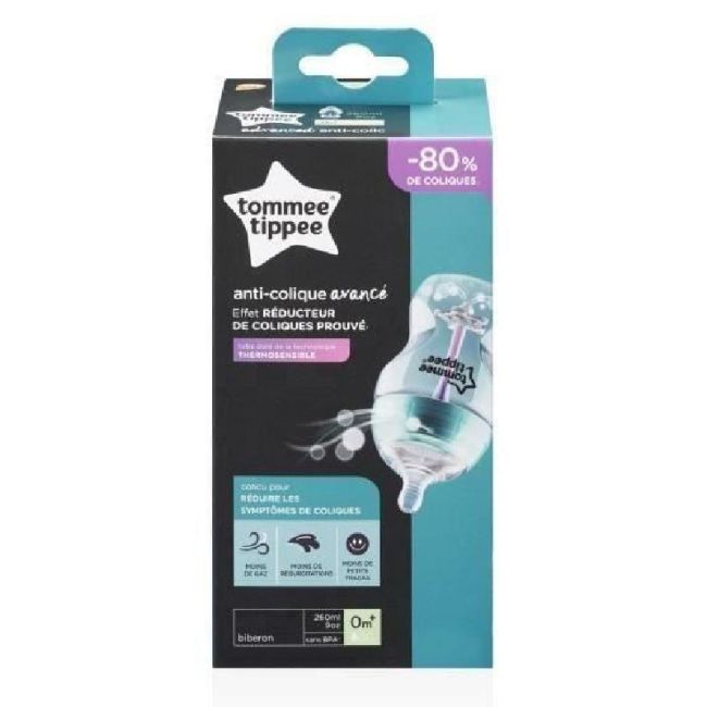 Biberon Advanced Anti Coliques à Débit Lent 260ml TOMMEE TIPPEE - 2